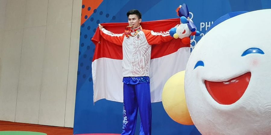 Atlet Wushu Dedikasikan Medali Emas SEA Games 2019 untuk Mendiang Ayah