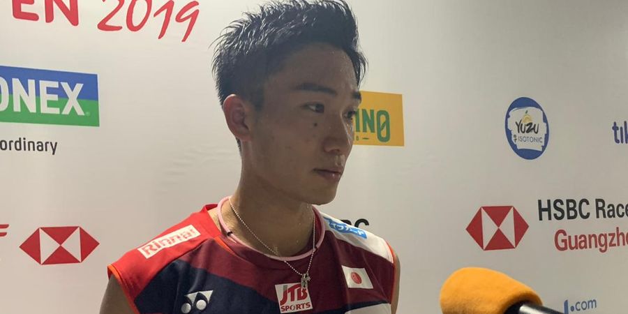 Fuzhou China Open 2019 - Nasib Mujur Kento Momota Terus Berlanjut