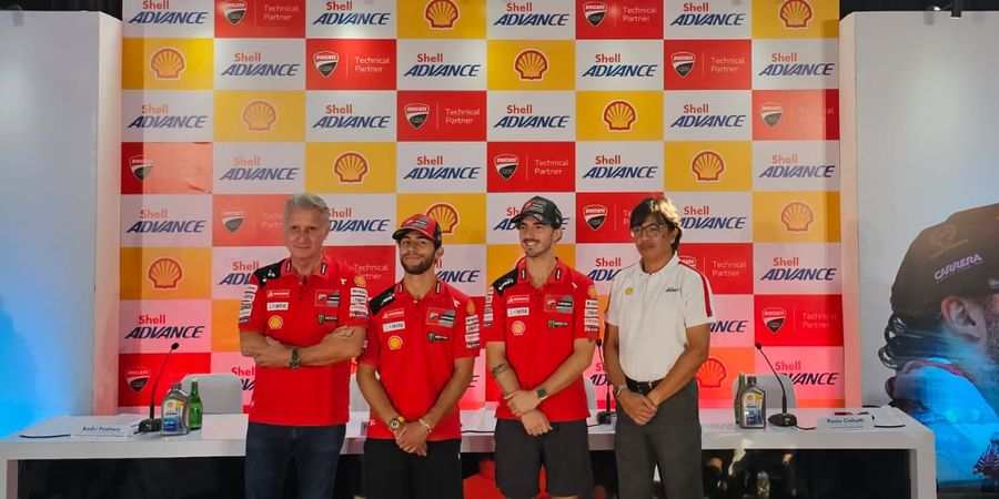 MotoGP Indonesia 2023 - Alasan Francesco Bagnaia Keceplosan Ucap 'Bye-bye Honda' di Depan Marc Marquez