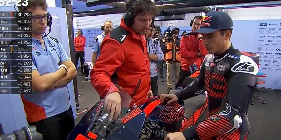 Hasil Tes MotoGP Valencia - Marc Marquez Langsung Meresahkan Pakai Ducati, Maverick Vinales Tercepat