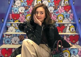 4 Fashion Beby Tsabina Saat Liburan ke Amerika Buat Inspirasi Tampil Kece Pakai Rok!