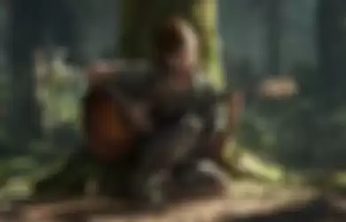 Ellie bermain gitar di The Last of Us part 2