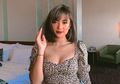 Lagi, Marion Jola Goda Netizen Pamer Belahan Dada Pakai Kaos Putih Kancing Terbuka di Unggahan Foto Terbaru