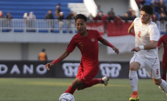 Pemain Timnas Indonesia U-19, Beckham Putra .