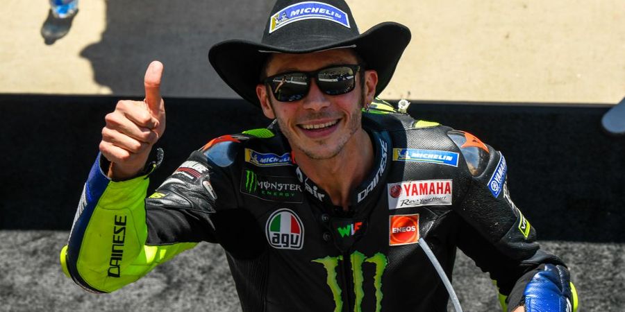 Marc Marquez Jatuh, Valentino Rossi Mengaku Senang