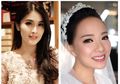 Berbalut Dress Hijau Zamrud, Cantiknya Sandra Dewi Jadi Bridesmaid di Resepsi Pernikahan Yuanita Christiani