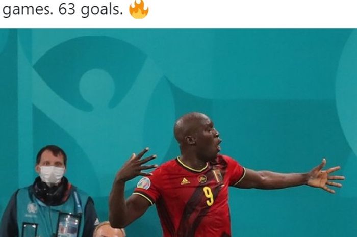 Romelu Lukaku memberikan jawaban menohok saat diejek soal kekalahan timnas Belgia di ajang EURO 2020.