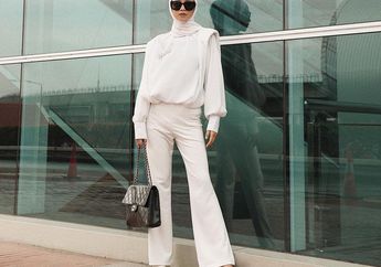 5 Tips Kenakan Celana Cutbray Buat Hijabers. Bikin Modis & Jenjang!
