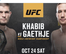 Jadwal Khabib Nurmagomedov Vs Justin Gaethje UFC 254 - The Eagle!