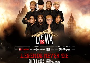 Manggung di Candi Prambanan, Dewa 19 Akan Bawa Formasi Full Team, Termasuk Tyo Nugros!