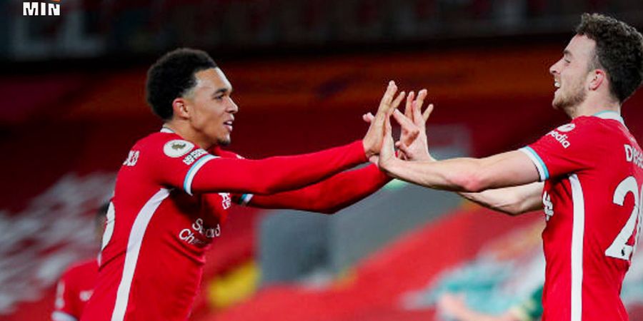 Hasil Liga Inggris - Diogo Jota Bawa Liverpool Comeback Atas Sheffield United