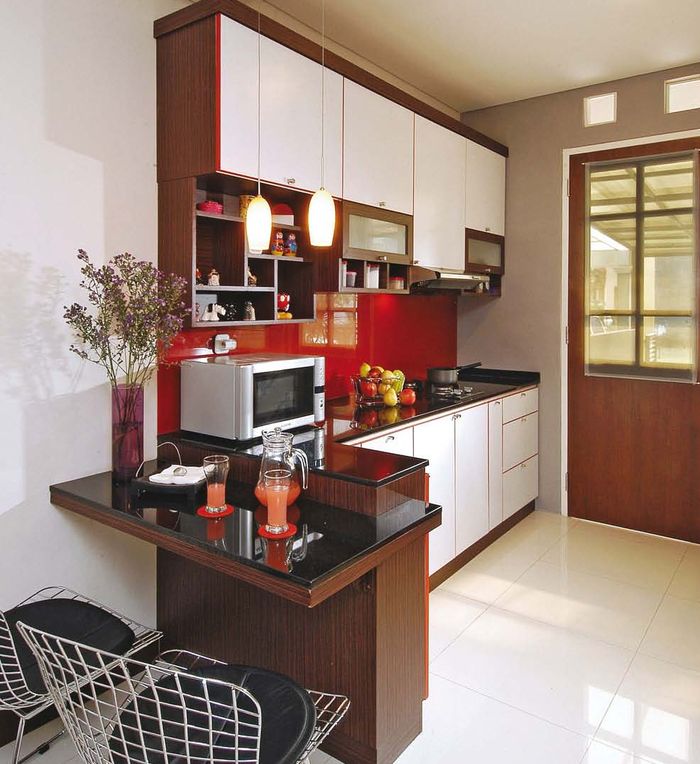 Dapur Minimalis Di Lahan Sempit Tetap Rapi Ini Trik Yang Diterapkan Semua Halaman Idea