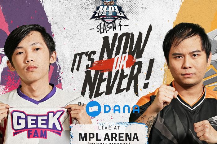 Geek Fam ID and Genflix Aerowolf, the bottom two teams in the MPL ID S4 standings