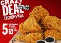 Promo Crazy Deal KFC, Diskon Ayam Goreng dengan Grilled Soy Sauce