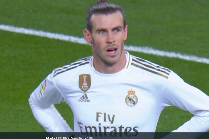 Gareth Bale ketika bermain kembali untuk Real Madrid di pertandingan melawan Real Sociedad, Sabtu (23/11/2019)