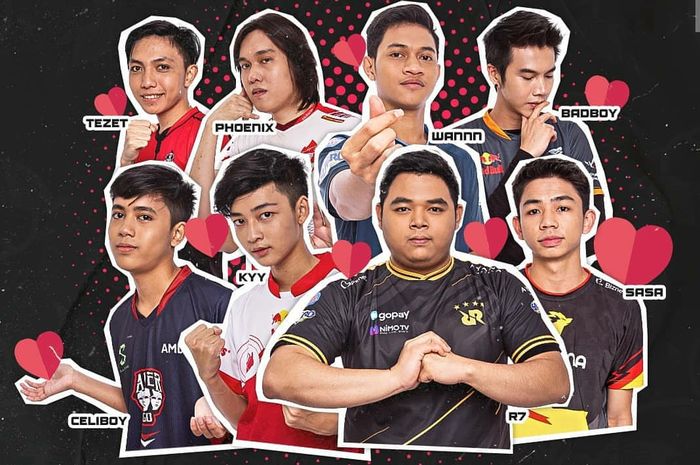 Pro player 8 teams competing in MPL ID S5