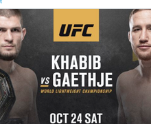 UFC 254 - Wajah Bersih Khabib Nurmagomedov Ingin Dikotori Justin Gaethje
