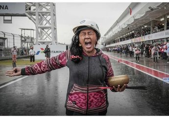 Sirkuit Jepang Diguyur Hujan Deras, MotoGP Panggil Pawang Hujan Mbak Rara