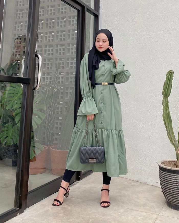 Inspirasi Outfit Hijab dengan Midi ...