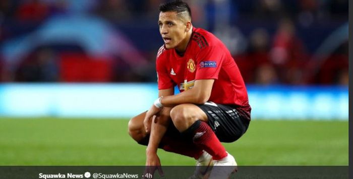 Penyerang Manchester United, Alexis Sanchez
