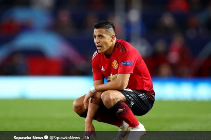 Penyerang Manchester United, Alexis Sanchez masih tampil mengecewakan usai Manchester United kalah dari PSG 0-2 di Old Trafford.