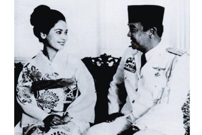 Bung Karno dan Ratna Sari Dewi