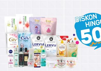 Waduh, Belanja Cerdas Produk Body Care Dapat Diskon 50% di Promo Alfamart Bayar Pakai Shopeepay atau Gopay