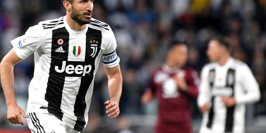 Hampir Sebulan Nganggur,  Chiellini Akhirnya Dapat Kepastian dari Juventus