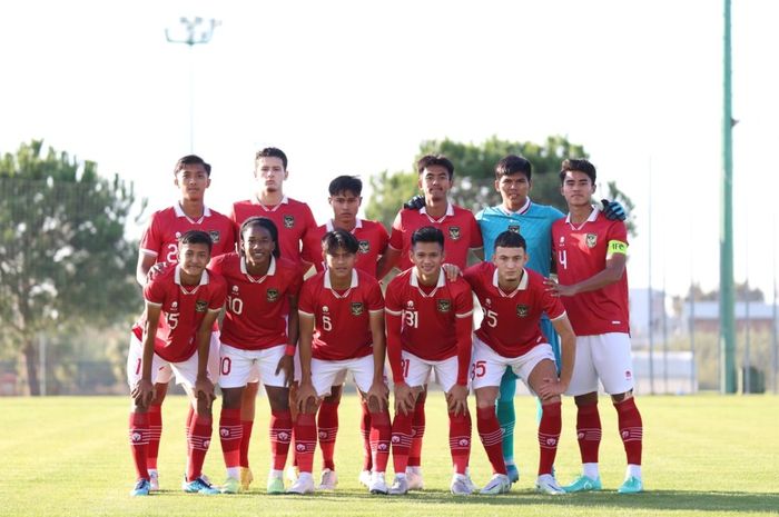 Skuad timnas U-20 Indonesia. 