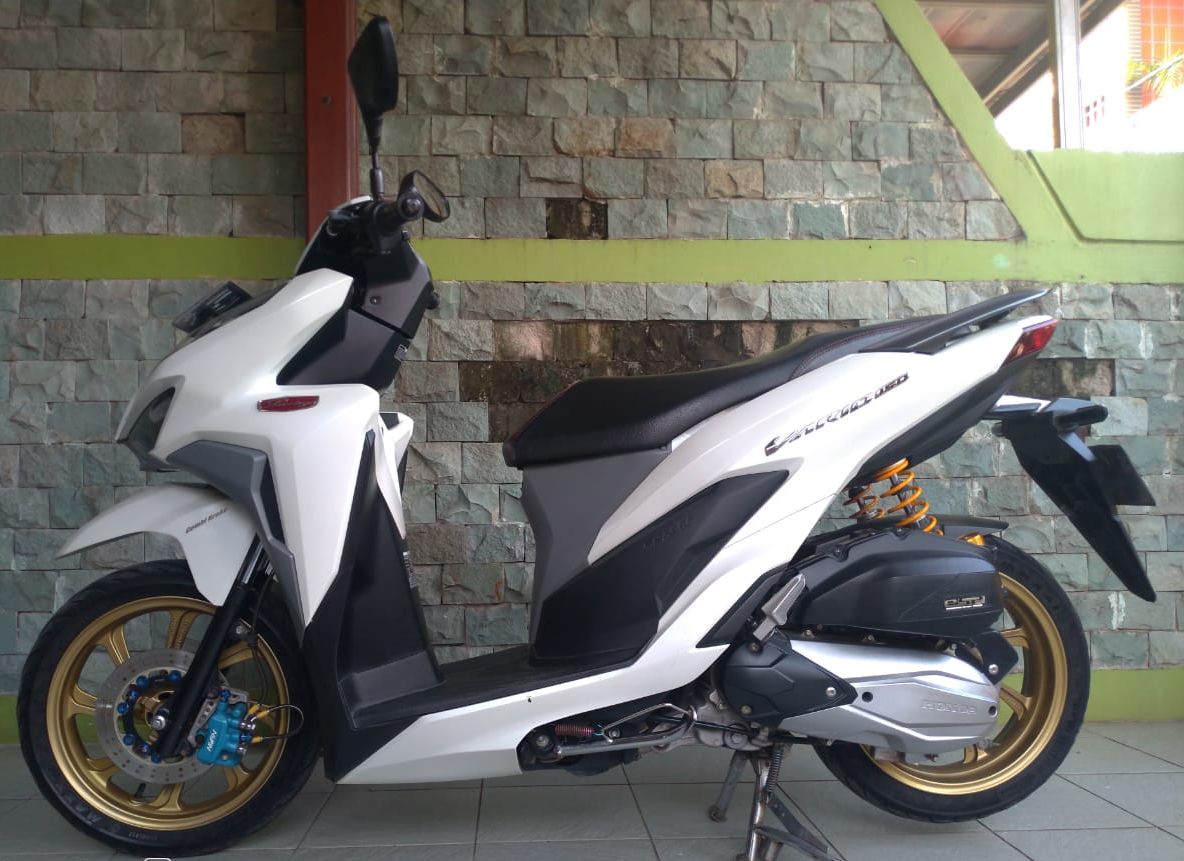 Tampilan Jadi Makin Gagah Segini Ongkos Bikin Sokbreker Belakang Honda Vario Jadi Dobel Motorplus