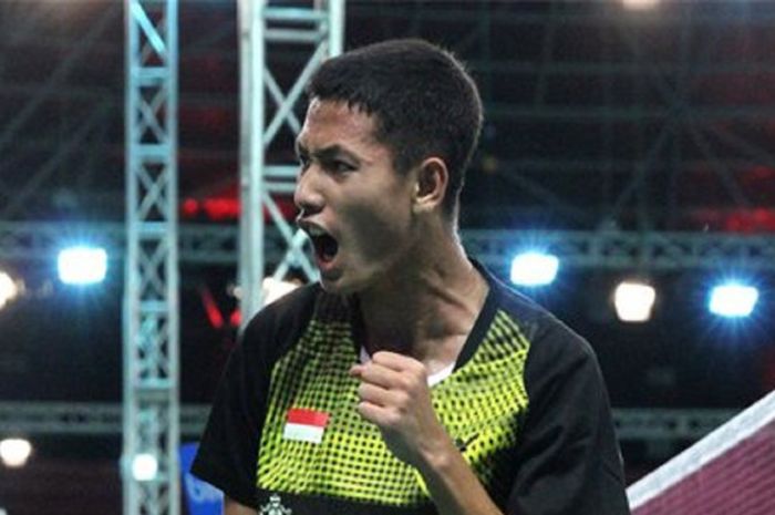 Pebulu tangkis tunggal putra Indonesia, Gatjra Piliang Fiqihila Cupu akan berjuang di babak perempat final Orleans Masters 2019 