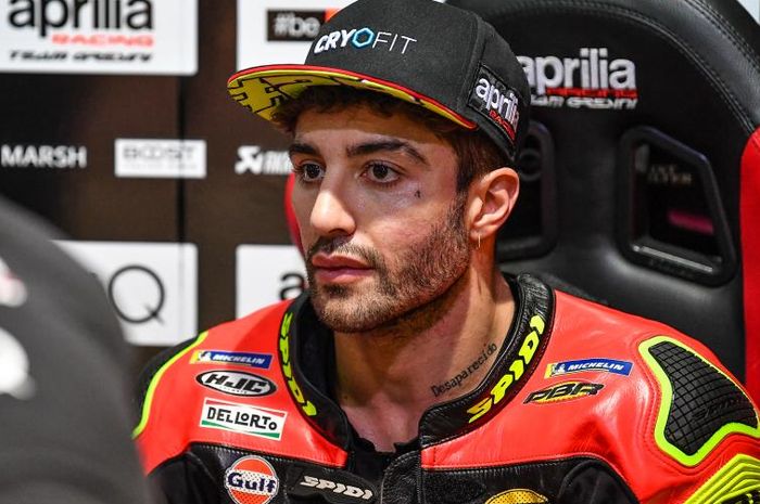 Dihukum larangan membalap 18 bulan, Andrea Iannone dibela oleh bos tim Aprilia Massimo Rivola.