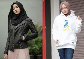 5 Fashion Hijab Modis Buat Musim Hujan ala Anak Cewek Seleb. Bisa Ditiru, Nih!
