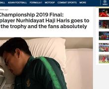 Aksi Pemain Timnas U-22 Indonesia Tidur Bareng Piala AFF U-22 Jadi Sorotan Media Asing