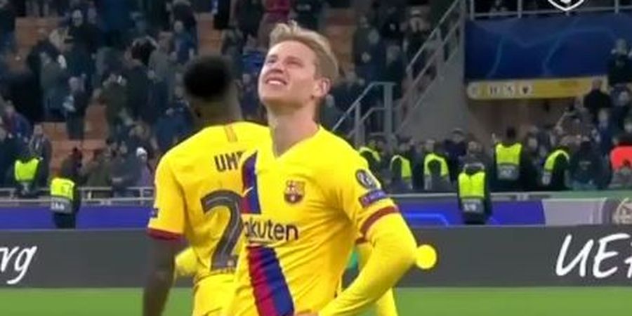 VIDEO - Barcelona Menang, Frenkie de Jong Justru Tampilkan Muka Sedih