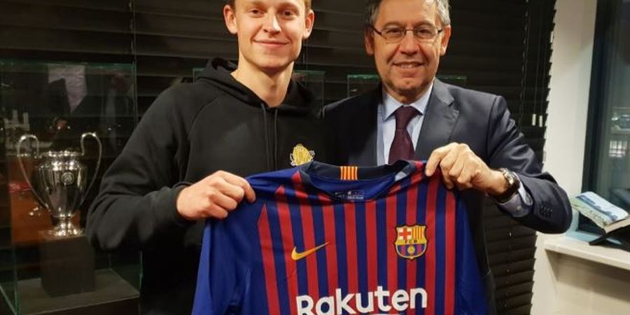2 Orang yang Membuat Frenkie de Jong Jatuhkan Pilihan ke Barcelona
