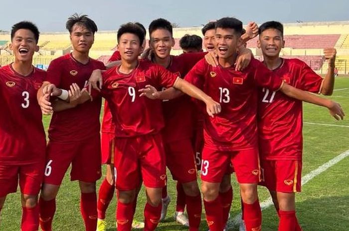 Para pemain Timnas U-16 Vietnam 