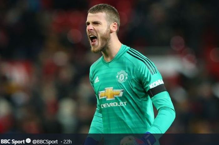 Kiper Manchester United dan timnas Spanyol, David de Gea.