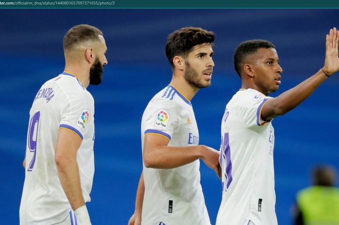 Pahlawan hat-trick Real Madrid, Marco Asensio, kembali dipasang sebagai starter kala menghadapi Villarreal dalam usaha El real meraih kemenangan keenam di Liga Spanyol 2021-2022.