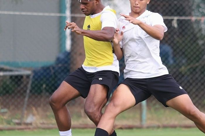 Pemain timnas U-20 Indonesia saat menjalani latihan di Antalya, Turki.