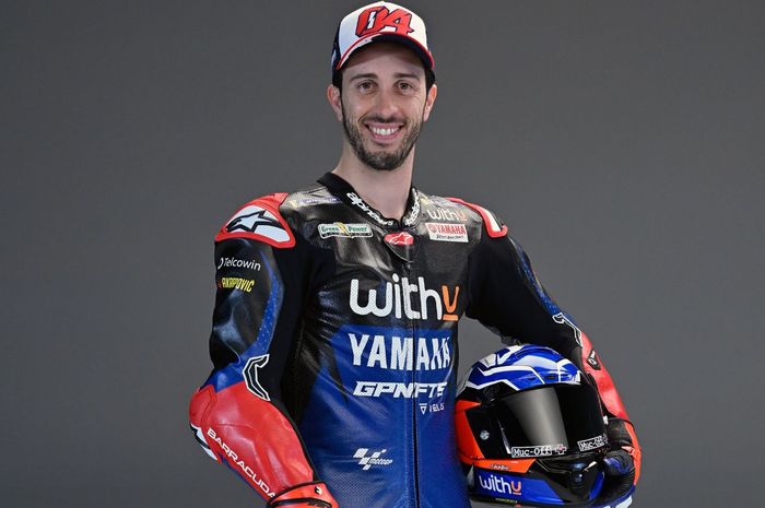 Jadi pembalap tim satelit Yamaha di MotoGP 2022, Andrea Dovizioso mendapat spek motor yang sama dengan pembalap tim pabrikan Yamaha