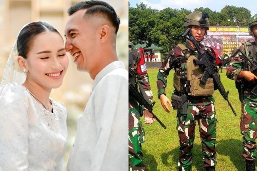 Ayu Ting Ting dan Lettu Muhammad Fardhana