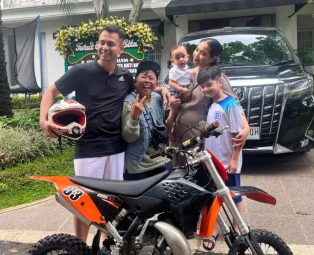Adul jual motornya ke Raffi Ahmad